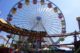 Santa Monica Pier Ferris Wheel und Rollercoaster
