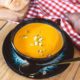 Karibische Suppe mit Süßkartoffel und Kokosmilch